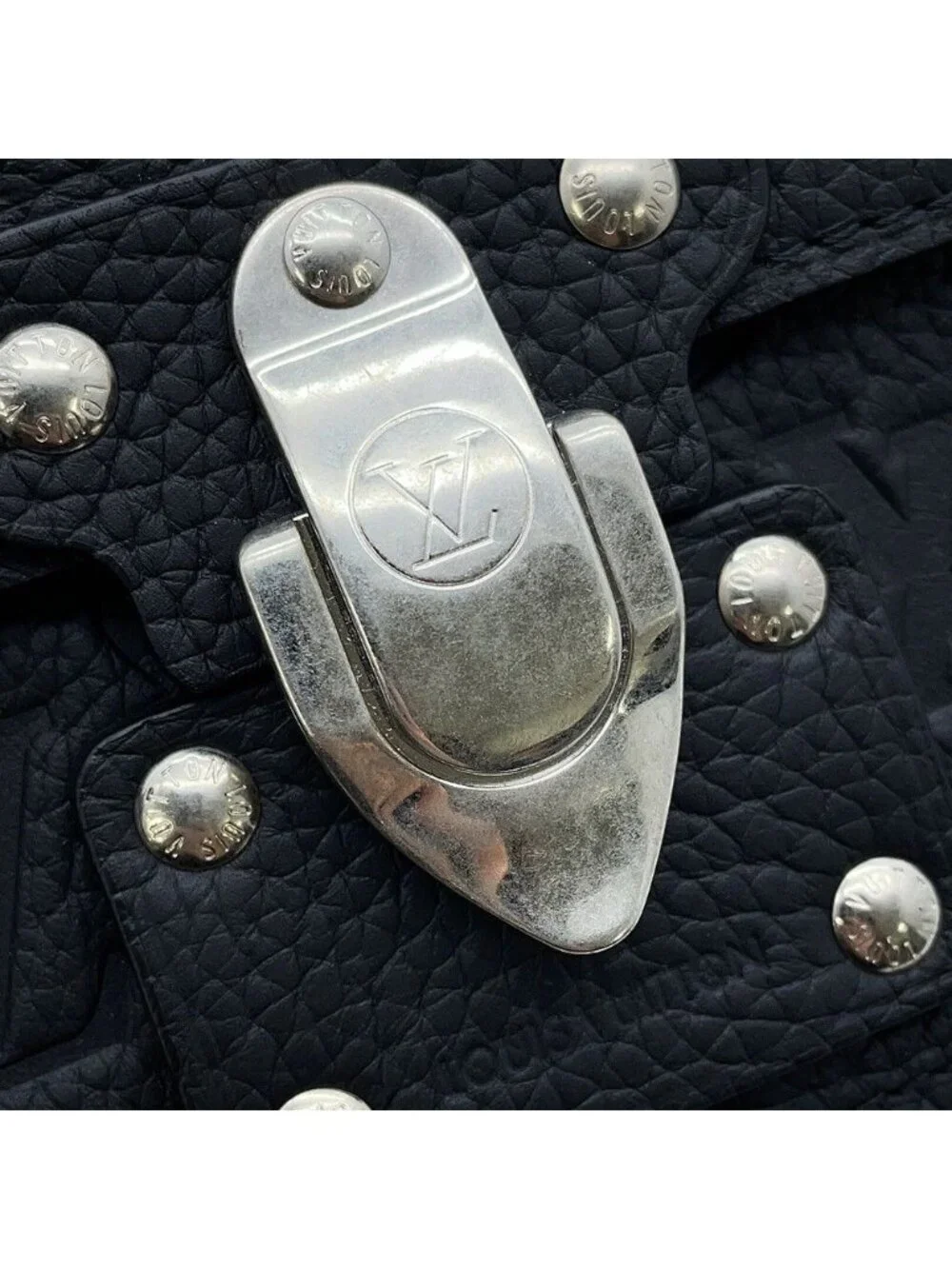 Louis Vuitton Shoulder Bag Taurillon Monogram Soul Trunk Black